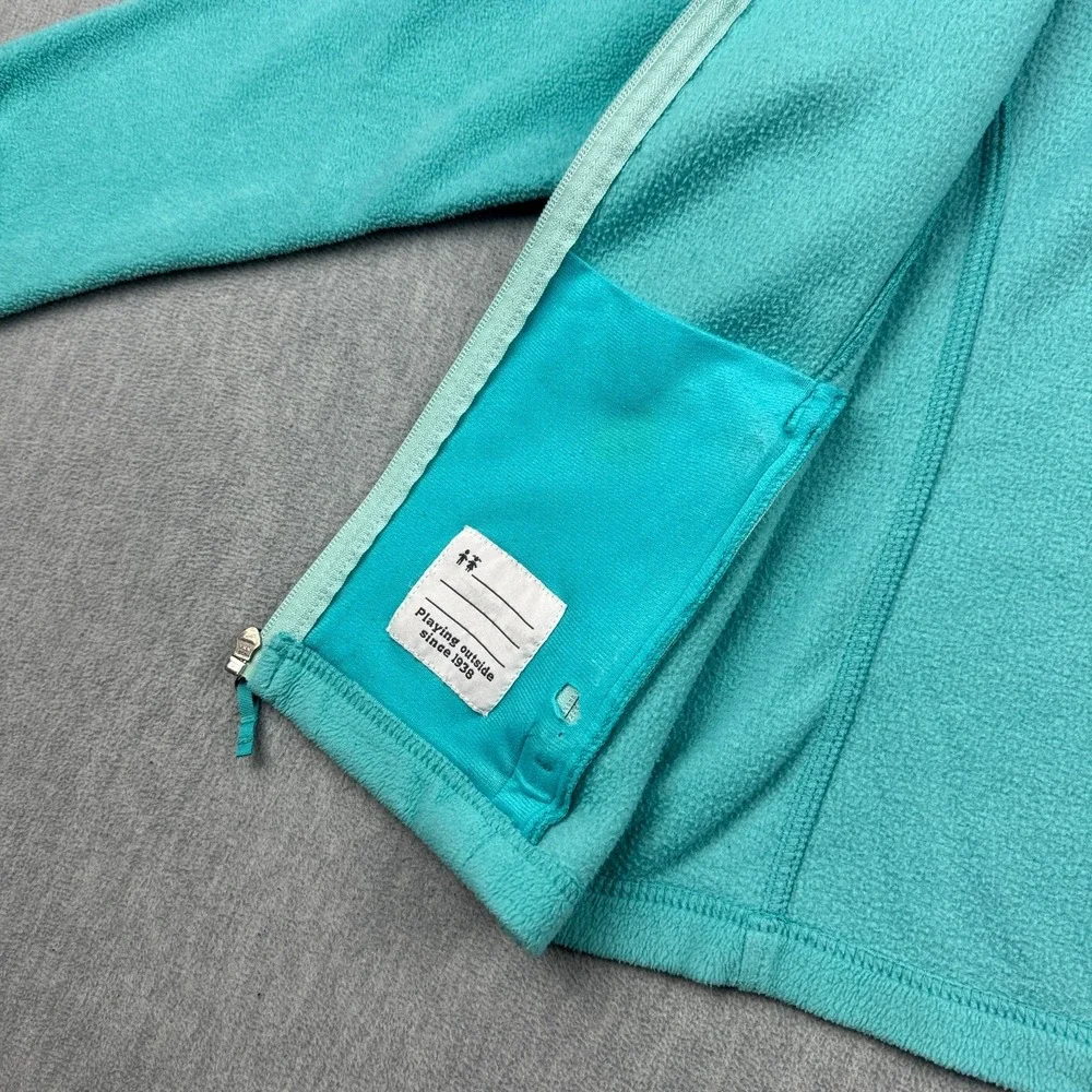 Columbia Jacket Girls Medium 10/12 Blue Benton Springs Fleece Full‎ Zip Kids